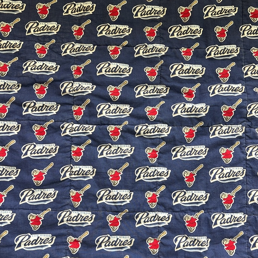 San Diego Padres baseball handmade quilt